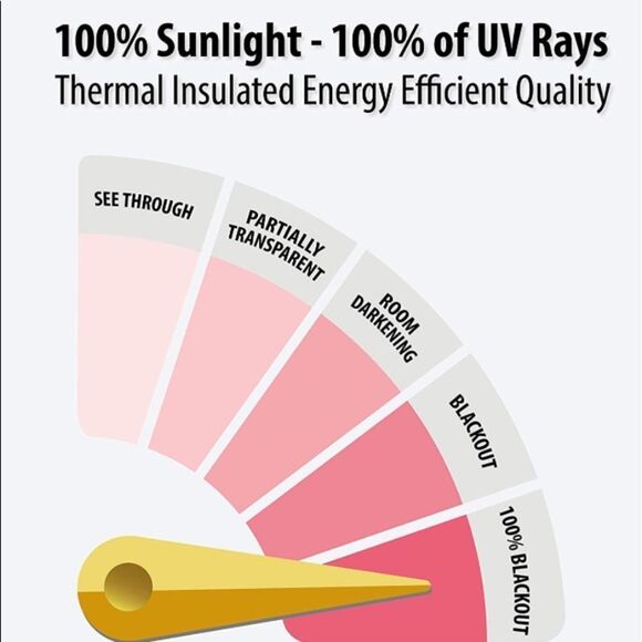HLC.ME Versailles Lattice Blackout Thermal Insulated Window Curtain (Ivory) - Picture 6 of 8